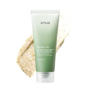 ANUA Heartleaf Quercetinol Pore Deep Cleansing Foam, Facial Cleanser, for Double Cleansing, BHA, Hyaluronic Acid, Glycerin, Face Wash, Blackhead Remover, Korean Skincare (150ml/5.07 fl.oz.) - Image 1