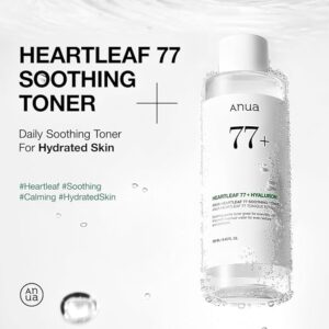 Anua Heartleaf 77 Soothing Toner I pH 5.5 Trouble Care, Calming Skin, Refreshing, Hydrating, Purifying, Cruelty Free, Vegan,(250ml / 8.45 fl.oz.) - Image 6