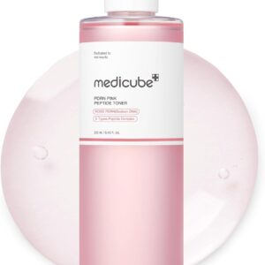 Medicube PDRN Pink Peptide Toner I Pink Glow Toner for Skin Boosting, Soothing and Calming, Uneven Skin Tone, Rose PDRN & Peptide & Niacinamide, Korean Skin Care (250ml / 8.45 fl. oz.) - Image 1