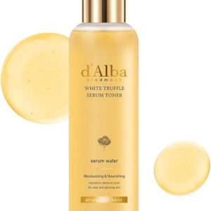 d'alba Piedmont White Truffle Moisturizing Serum Toner, Glass Skin with Double Vitamin Skincare, Face Moisturizer, Korean Skin Care (6.08fl. oz) - Image 1