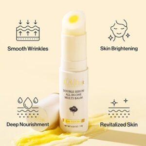 d'alba Piedmont Italian White Truffle Double Serum All-in-one Multi Balm, Vegan Skincare with Vitamin C and Vegan Collagen, 3-in-1 Anti Wrinkle, Eye Treatment, Dark Spot Remover - Image 3