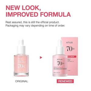 Anua Peach 70 Niacinamide Serum 30ml / brightening hydrating face serum/daily clean beauty (1.01 fl. oz.) - Image 6