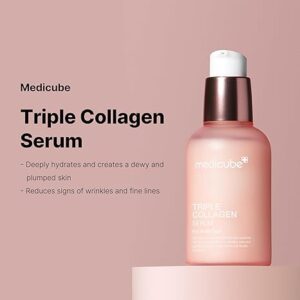 Medicube Triple Collagen Serum 1.85 fl.oz - Nourish dull skin with Triple Collagen Complex - A lightweight serum with Niacinamide and Hyaluronic Acid - Korean Skincare - Image 7