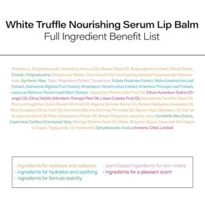 d'alba Piedmont Italian White Truffle Nourishing Serum Lip Butter, Vegan Skincare, Hydrating Lip Care with White Truffles for All Skin Types, Glowy Finish, Safe for Sensitive Skin… - Image 2