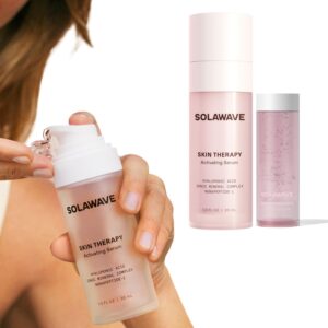 SolaWave Skin Therapy Activating Serum with 1 Refill | Enhance Red Light Therapy Wand Results | Hydrating Skincare for Microcurrent Galvanic Current - Image 2