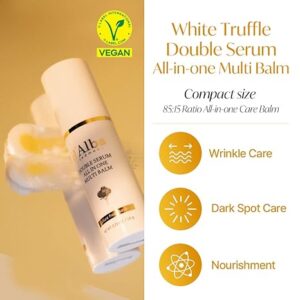 d'alba Piedmont White Truffle Vegan Holiday Gift Set, First Aromatic Spray Serum & All In One Multi Balm, Suitable for All Skin Types, Perfect for Christmas Gift, Stocking Stuffers - Image 2