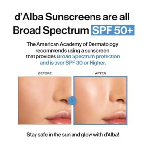 d'alba Piedmont Italian White Truffle Waterfull Essence Sunscreen, Vegan Skincare, Lightweight Sunscreen with BROAD SPECTRUM SPF 50+, Glowy, Safe for all Skin Types, Korean Skin Care (1.69 fl. oz) - Image 5