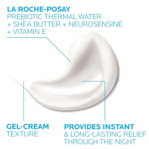 La Roche-Posay Toleriane Dermallergo Night Cream for Face Intense Soothing Moisturizer with Vitamin E, Allergy Tested, for Sensitive Skin, Formerly Toleriane Ultra Night - Image 3