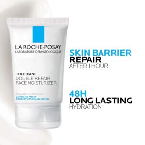 La Roche-Posay Toleriane Double Repair Face Moisturizer | Daily Moisturizer Face Cream with Ceramide and Niacinamide for All Skin Types | Oil Free | Fragrance Free - Image 2